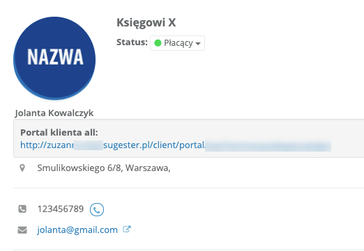 screenshot zuzanna test