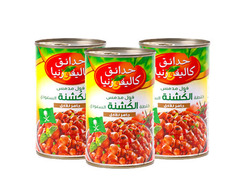 حدائق كاليفورنيا - فول مدمس خلطة الكشنة السعودية٣*٤٥٠ غرام