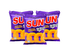 صن رنق - مقرمشات بطعم الجبن ٣*٦٠ غرام