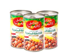 حدائق كاليفورنيا - فول مدمس بالخلطة المصرية ٣*٤٥٠ غرام