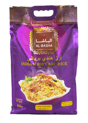 الباشا - أرز هندي برياني حبة طويلة ٥ كغم
