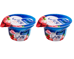 المراعي - زبادي يوناني بالفراولة  ٢*١٥٠ غرام