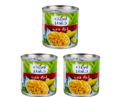 حدائق اورينت - ذرة حلوة ( كاملة الحبوب ) ٣*٣٤٠ غرام