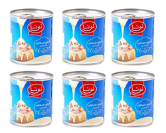 لونا - حليب مكثف محلى ٦*٣٩٥ غرام