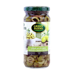 Green Farms Sliced Green Olives 235g