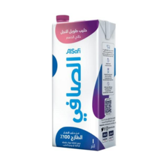 الصافي - حليب طويل الأجل منزوع الدسم ١ لتر