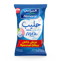 المراعي - حليب مجفف مدعم كامل الدسم (عرض خاص) ٢.٢٥ كغم