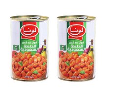 لونا - فول مدمس بالخلطة السعودية ٢*٤٥٠ غرام