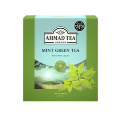 شاي أخضر بالنعناع
