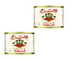 التاج - قشطة   ٢* ١٥٥ غرام