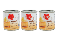 لونا - حليب مكثف محلى ٣*٣٩٥ غرام