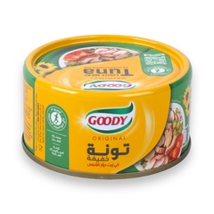 قودي - لايت تونا مع زيت دوار الشمس ١٨٥ غرام