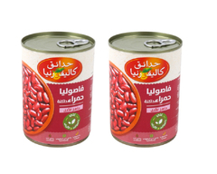 حدائق كاليفورنيا - فاصوليا حمراء ( جاهزة للأكل ) ٢*٤٠٠ غرام