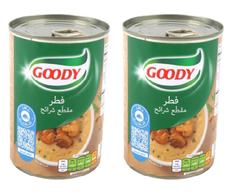 قودي - فطر مقطع شرائح ٢*٤٠٠ غرام
