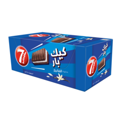 سفن دايز كيك بار بحشوة الفانيلا ١٢*٢٥ غرام