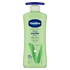 VASELINE Intensive Care Body Lotion, Aloe Soothe, 400ml