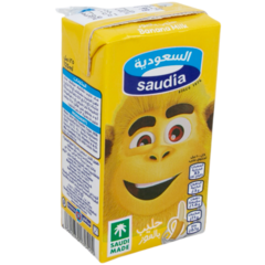 السعودية حليب بنكهة الموز ١٢٥ مل