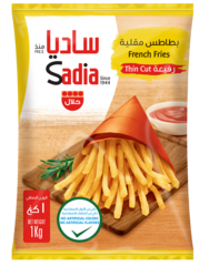 ساديا - بطاطس مقلية  رفيعة ١ كغم