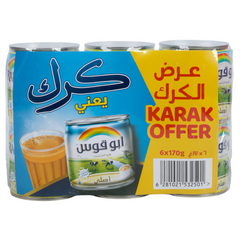 أبو قوس - حليب مبخر أصلي (عرض خاص) ٦*١٧٠ غرام
