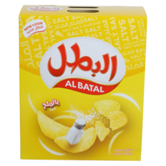 البطل رقائق البطاطس بالملح ١٢*٢٣ غرام
