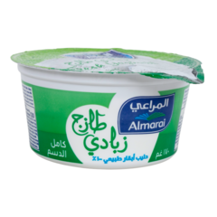 المراعي - زبادي طازج كامل الدسم ١٧٠ غرام