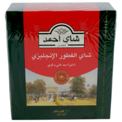 شاي أحمد - شاي  الفطور الانجليزي ١٠٠ كيس شاي