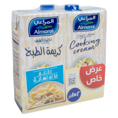 المراعي - كريمة الطبخ ٢*١ لتر ٢٠٪ خصم