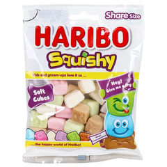 Haribo Squishy Soft Cubes Candy 80g