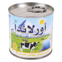 حليب مبخر كامل الدسم