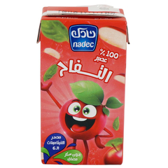 عصير تفاح بدون سكر مضاف