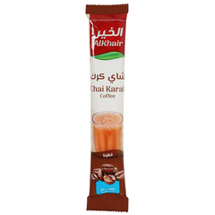 شاي كرك بالقهوة بدون سكر