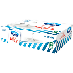 Saudia Low Fat Milk 24*200ml