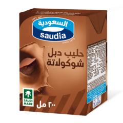 حليب دبل شوكولاتة