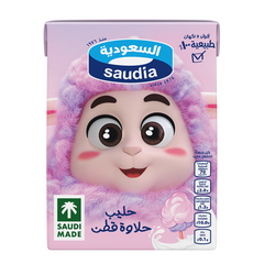 حليب بنكهة حلوى القطن