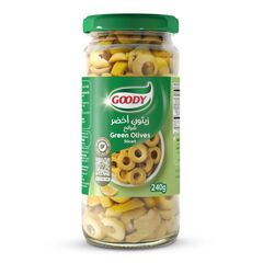 زيتون أخضر شرائح