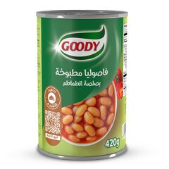 قودي فاصوليا مطبوخة بصلصة الطماطم ٤٢٠غرام