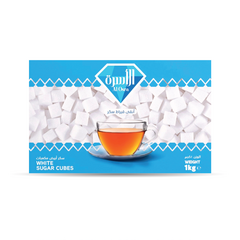 Al Osra White Sugar Cubes 1kg