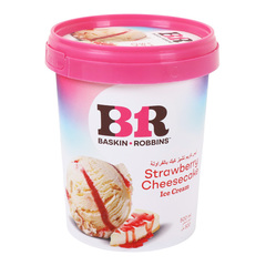 Baskin Robbins Strawberry Cheese Cake Ice Cream 500ml