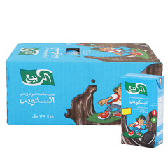 حليب بنكهة الشوكولاتة و البسكويت