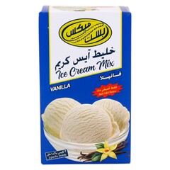 خليط آيس كريم بنكهة الفانيليا