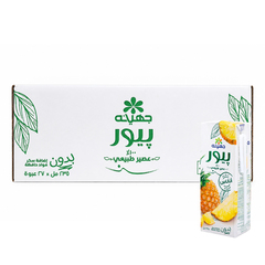 بيور عصير أناناس بدون سكر مضاف