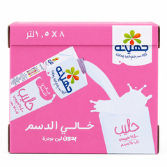 حليب خالي الدسم