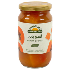 قطع بابايا عضوية بدون سكر مضاف