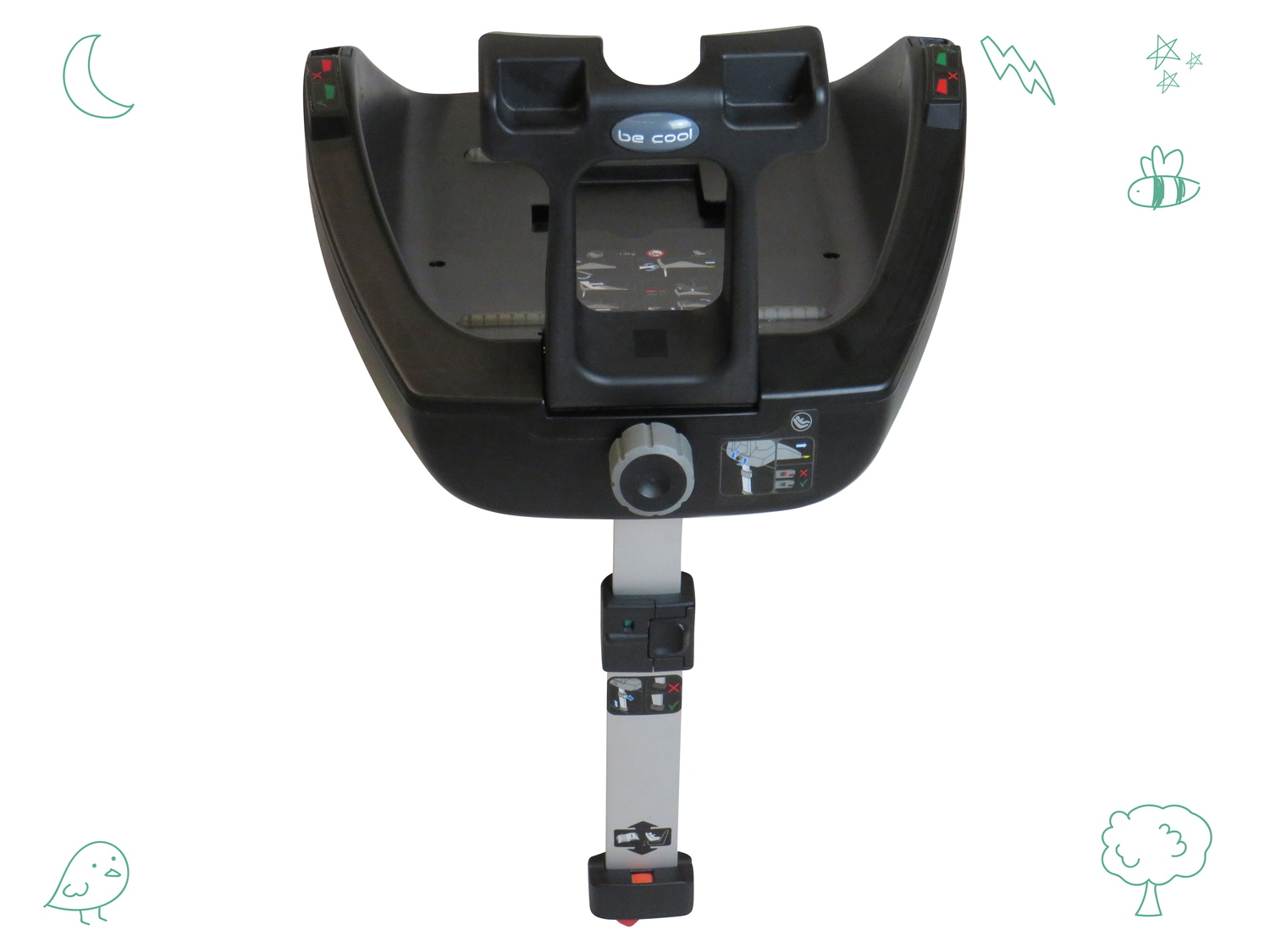 base isofix be cool zero