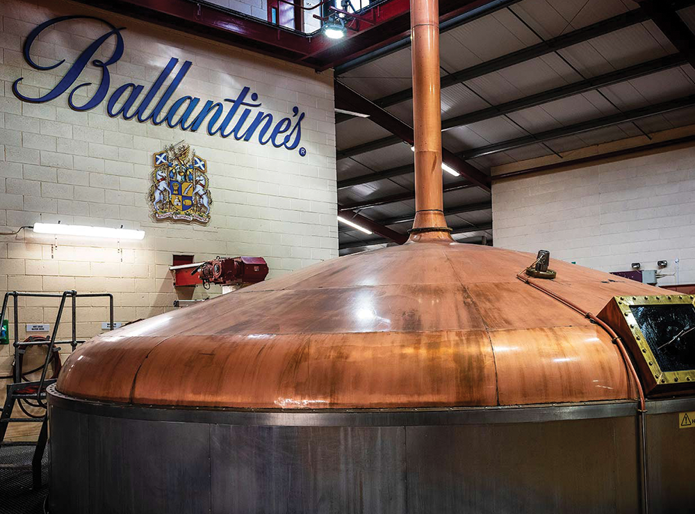 Ballantine's Scotch Whisky Mashing Process