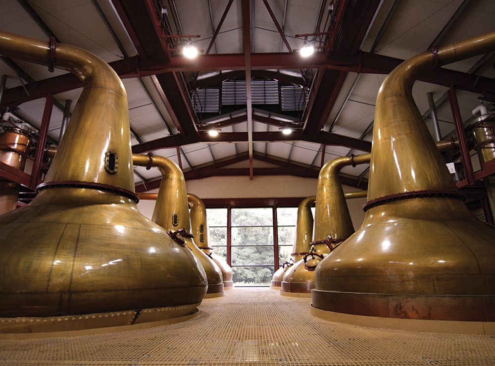 Ballantine's Scotch Whisky Distillation Process
