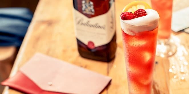 Ballantine’s Scotch Whisky Cocktail Sunny Scotland