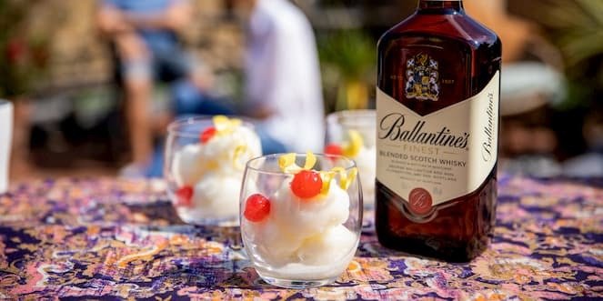Ballantine’s Sweet Whisky Cocktail Lipsmacker Sorbet