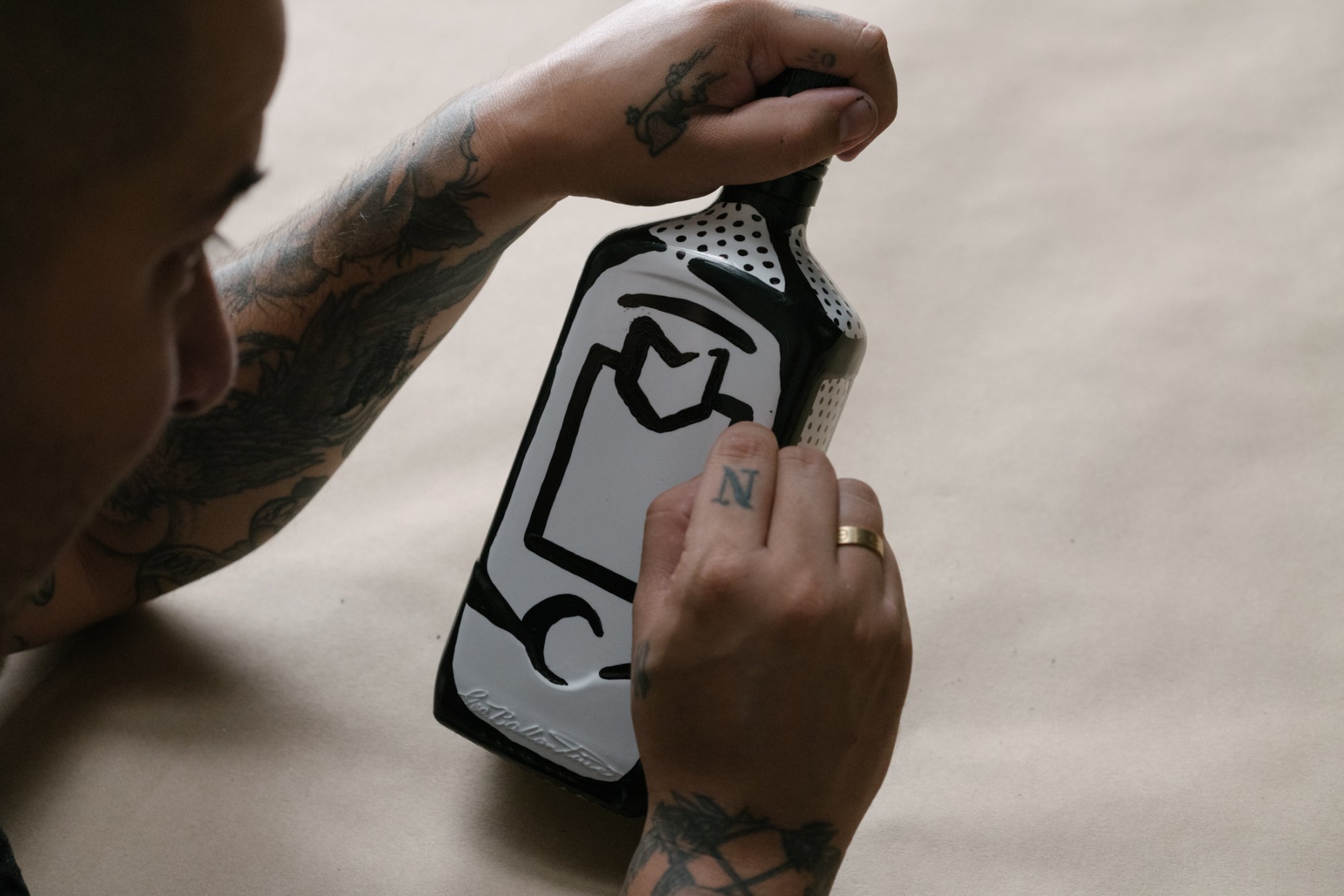 Joshua Vides painting