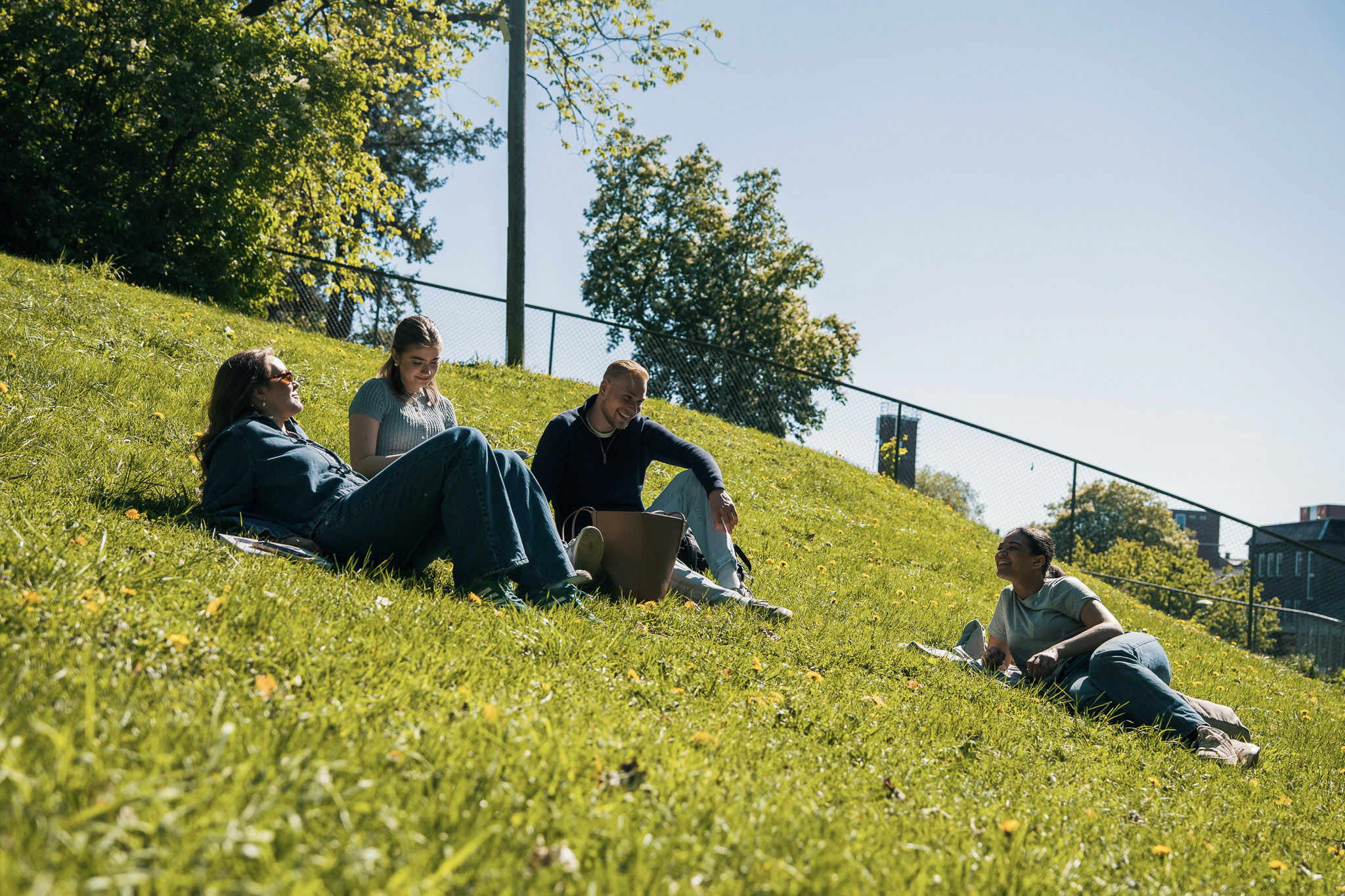 Studenter som blir kjent